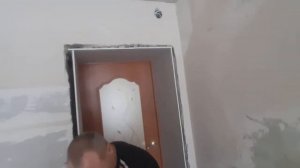 Откос из гипсокартона / добор для двери своими руками
