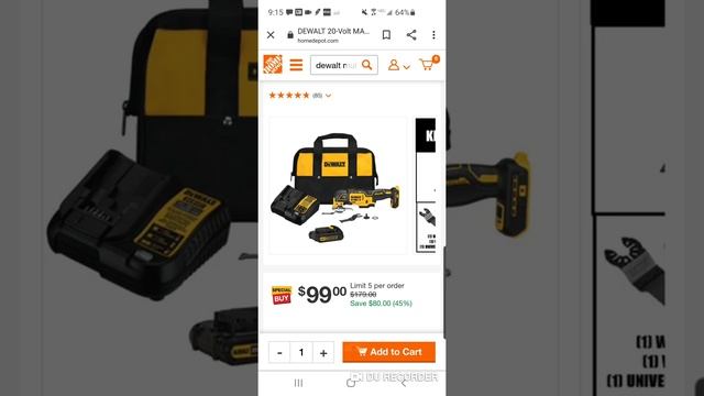 DeWalt 20v XR Multi Tool Kit is Back in Stock смотреть онлайн