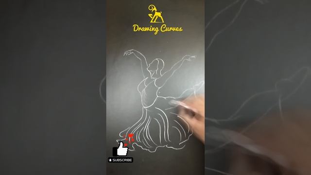 #Drawing curves #Dance sketch смотреть онлайн