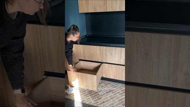 Обзор кухни под лестницей в стиле лофт от Mebel_Prof. #кухниназаказ смотреть онлайн