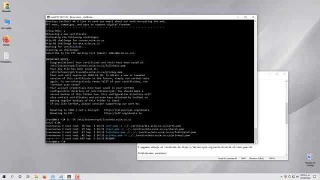 Instalar certificado LetsEncrypt en Zimbra 8.8.15 y CentOS 8 смотреть онлайн