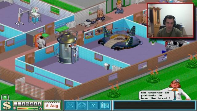 Let's Play Theme Hospital - Level 12 (the Final level!!) (Hard Difficulty) смотреть онлайн