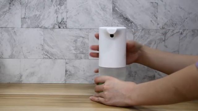 Бесконтактный сенсорный дозатор диспенсер для жидкого мыла круглый смотреть онлайн