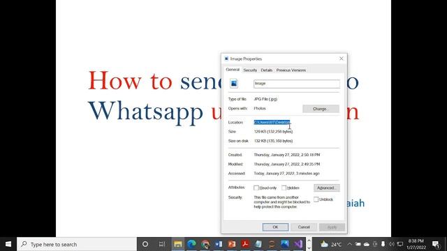 Send Image to Whatsapp using Python смотреть онлайн