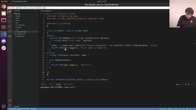 Timers | ROS 2 - 2 | Software Training Fall 2021 смотреть онлайн