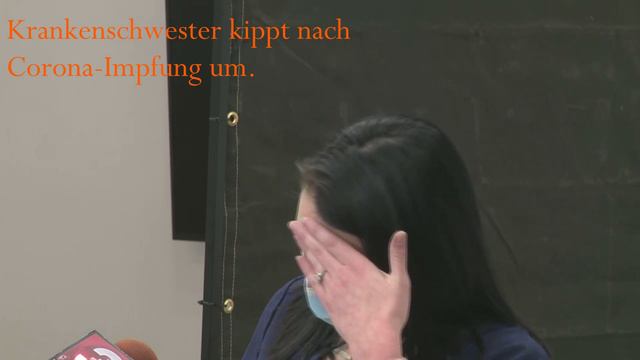 Krankenschwester kippt nach Corona Impfung um ||| Nurse falls over after corona vaccination смотреть онлайн