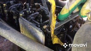 Минитрактор Донг Фенг -244, регулировка клапанов