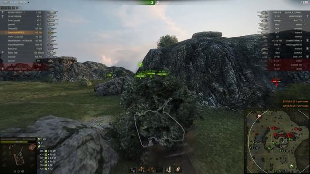 Bat.-Châtillon 25 t, Рудники, Стандартный бой смотреть онлайн