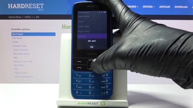 How to Turn Off Sounds in Snake Game in NOKIA 225 4G смотреть онлайн