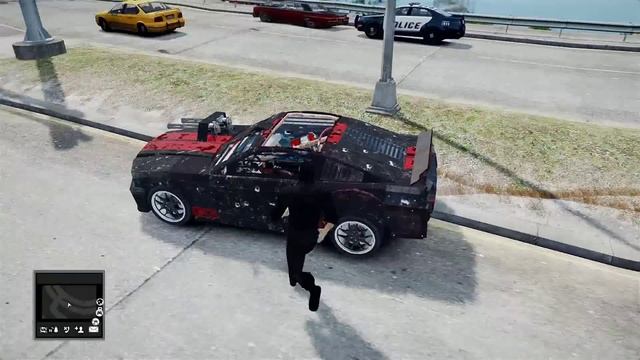 GTA 4: Death Race | High Speed Car with Machine Gun and Rockets | Death Race IV v1.2 смотреть онлайн