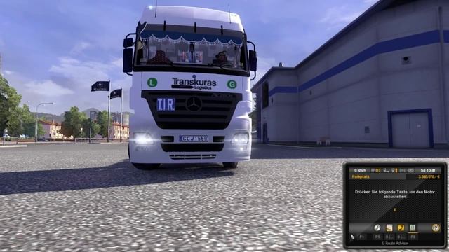 Mercedes Actros MP2 + Interior - Version 1.4.12 ETS2 Mod + Download смотреть онлайн