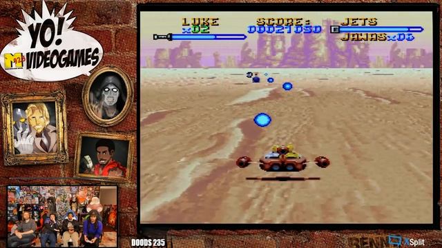 Star Wars Games! Super Star Wars! Part 1 - YoVideogames смотреть онлайн