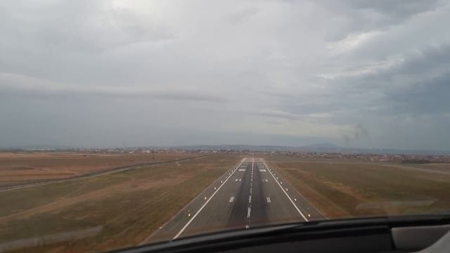 TAKEOFF from Belgrade! Nikola Tesla airport. смотреть онлайн