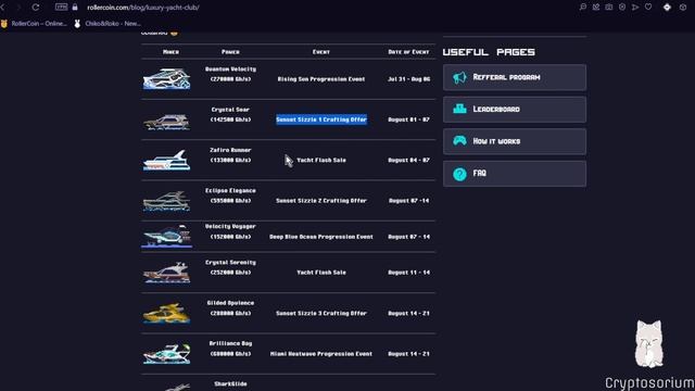 Rollercoin - Яхта для Хомячка (Yacht Event) смотреть онлайн