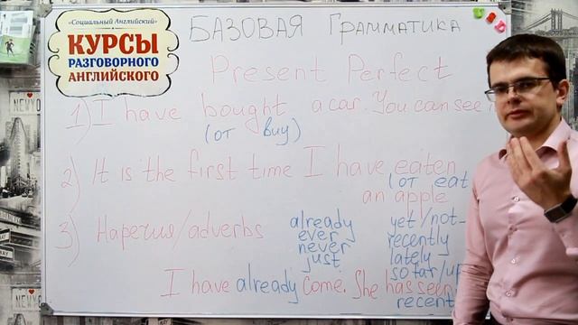 Часть 1. The Present Perfect Tense Настоящее Завершенное. смотреть онлайн