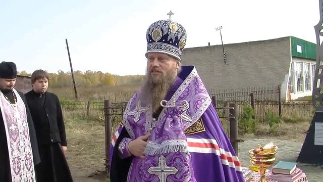 Освящение поклонного креста в Доронино смотреть онлайн