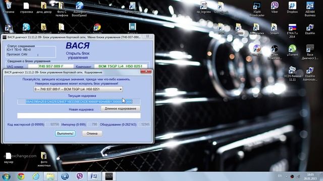 Как Кодировать блоки в Вася Диагност VW AUDI. Как и зачем.AkerMehanik