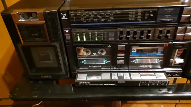 Магнитола SONY CFS-W900 смотреть онлайн