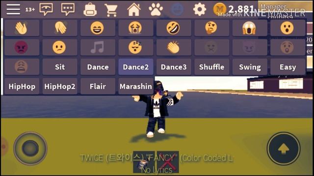 Twice Fancy / Roblox Dance Video / Mobile Version ? смотреть онлайн
