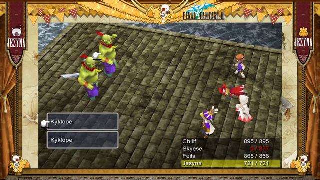 Final Fantasy III #14 - Le Nautilus et les égouts de Odin смотреть онлайн