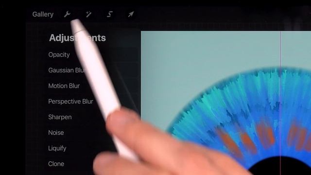 ANYONE Can Draw This Iris in PROCREATE | procreate drawing tutorial for beginners смотреть онлайн