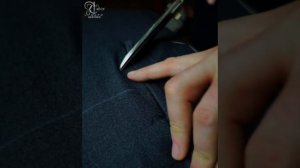 Обработка вытачки мужского пиджака  #bespokeсюжеты
