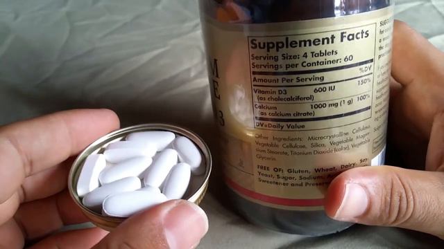 Solgar: Calcium Citrate with Vitamin D3 - Review/thoughts смотреть онлайн