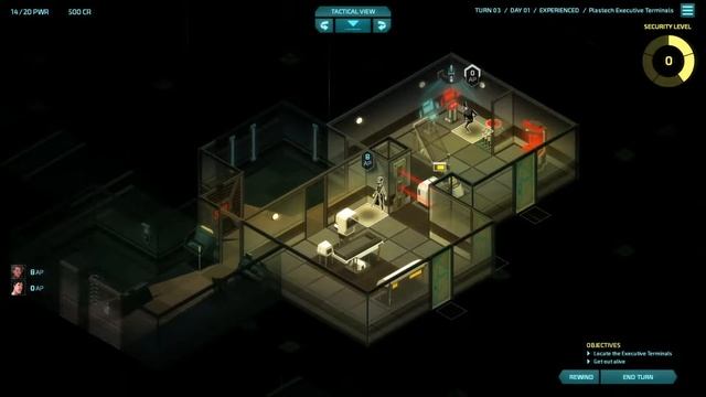 Invisible, Inc. (Part 1) - Nerve-Wracking, Rogue-Like, Strategy RPG смотреть онлайн