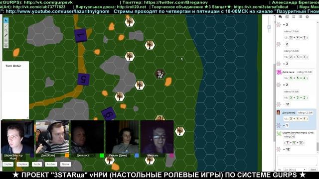 Настольная ролевая игра - Три STARца (Кровь и пар) - Сессия 27 смотреть онлайн