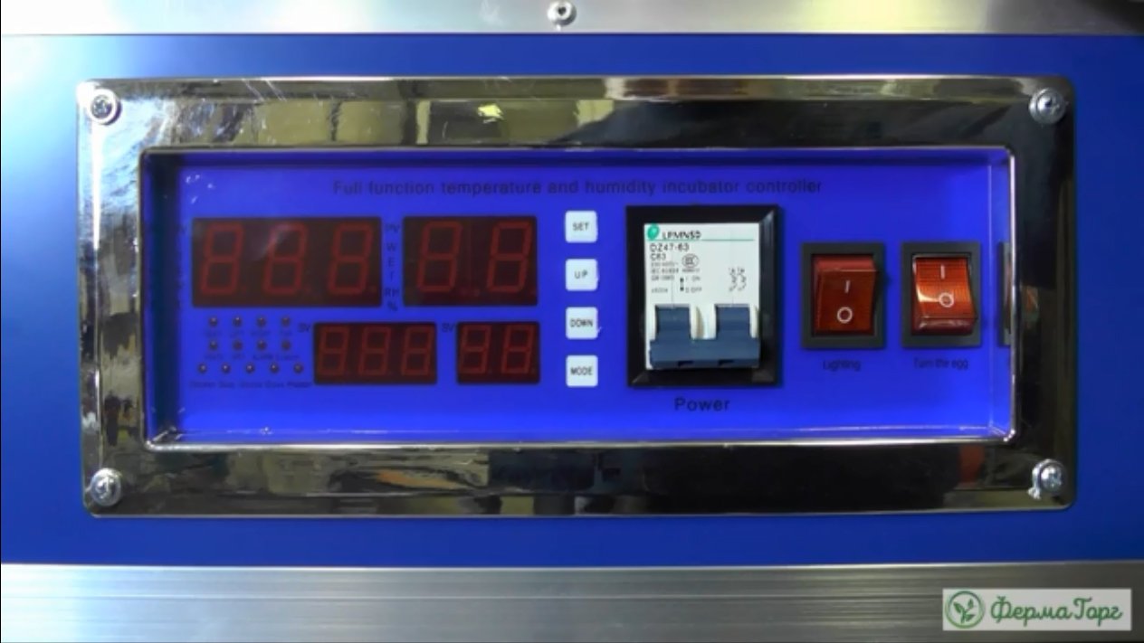 Панель управления фермерских инкубаторов MJA, MJB. Контроллер. Инструкция.mp4 смотреть онлайн