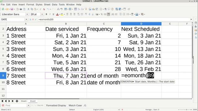 beginner making a schedule with libre office calc смотреть онлайн