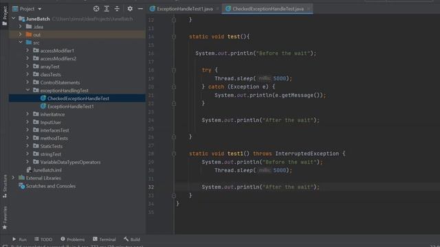Java Exception Handling | Checked Exception | Throws смотреть онлайн
