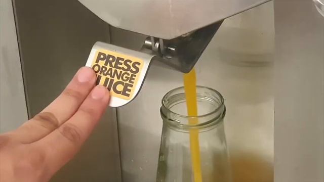 Automatic Orange Juice Machine | Self Service смотреть онлайн