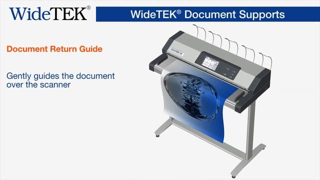 WideTEK Scanners Document Support Options смотреть онлайн