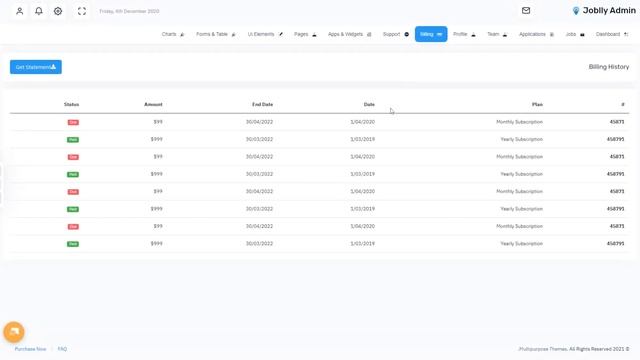 Job Board HTML Template Bootstrap 5 Admin Dashboard – Joblly смотреть онлайн