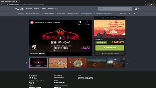 TOTALE FREE 48h Surviving Mars Deluxe Edition STEAM RP 39.99euro смотреть онлайн