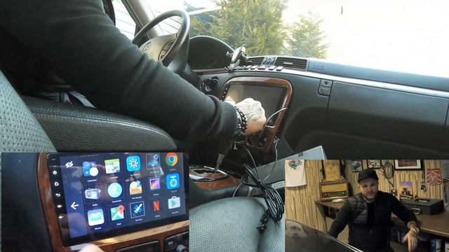 Moja Garáž - MERCEDES-BENZ S320 W220 Rádio ANDROID Conversion