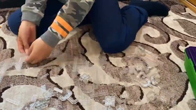 Обзор на Laser Pegs.Обзор на светящейся конструктор. смотреть онлайн