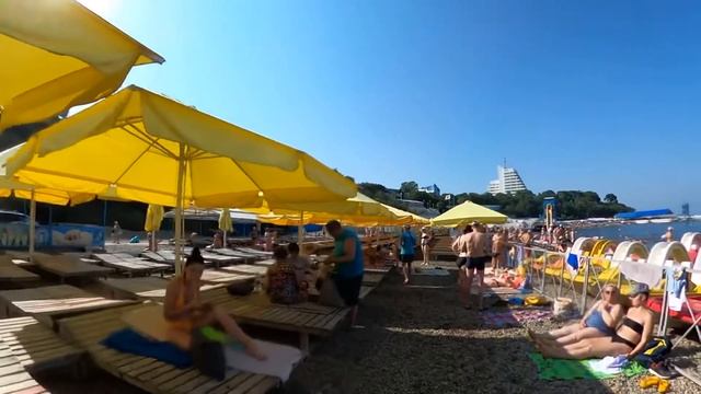 #Анапа. Чёрное море. Пляж « Высокий берег».19.07.2021. смотреть онлайн