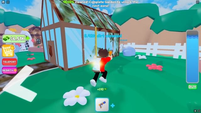 Roblox Pressure Wash Simulator! смотреть онлайн