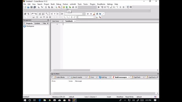 How to open a file in Code Blocks смотреть онлайн