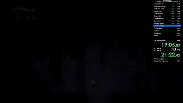 Hollow Knight Any% PB 38:11 (1.5.78) смотреть онлайн