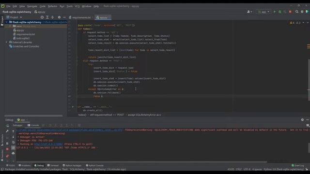SQLAlchemy Expressions for insert(), update() and delete() in Python Flask смотреть онлайн