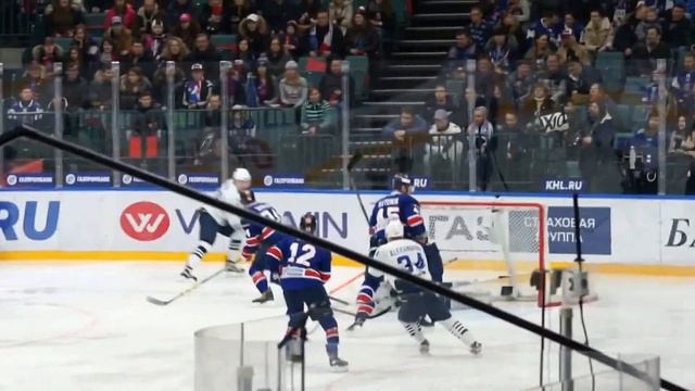 СКА 3:4Б Адмирал с трибуны Ледового дворца смотреть онлайн