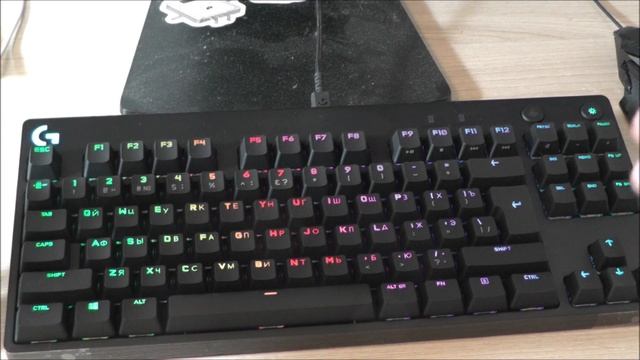 Механическая клавиатура Logitech G PRO Mechanical Gaming Keyboard смотреть онлайн