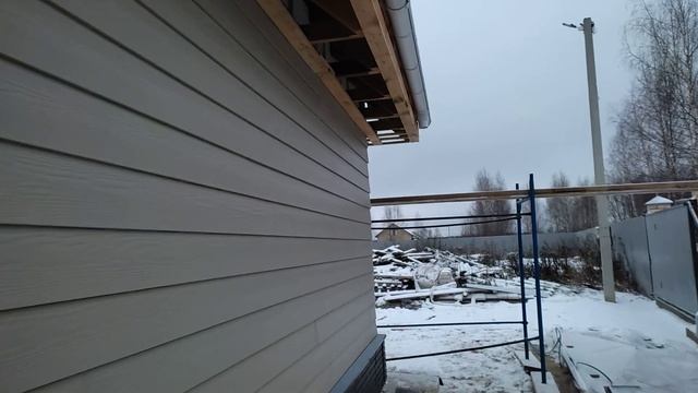 Строительство бани из газобетона с отделкой фасада фиброцементным сайдингом смотреть онлайн