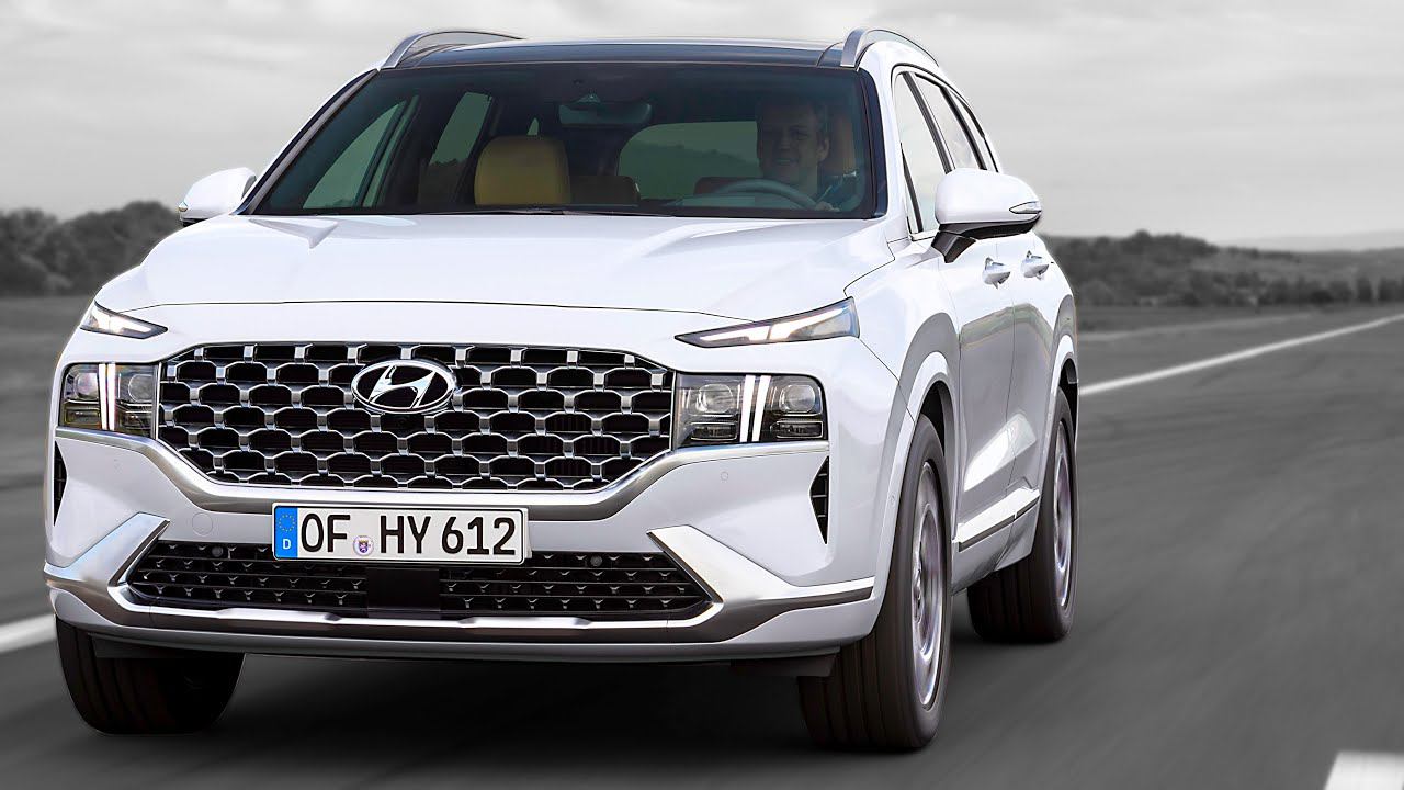2021 Hyundai Santa Fe - Интерьер, Экстерьер, Вождение! смотреть онлайн