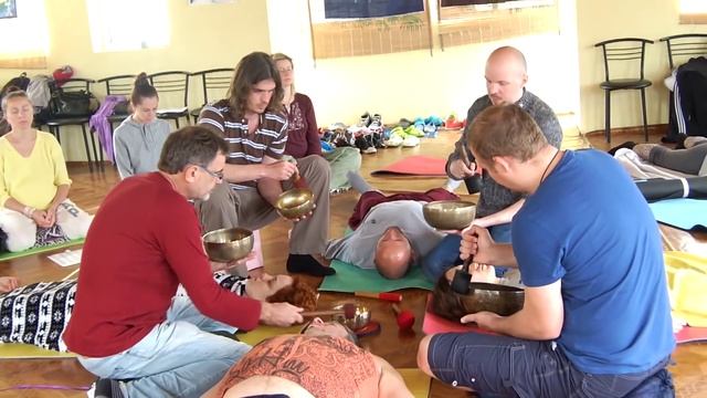 Медитация на поющие чаши. смотреть онлайн