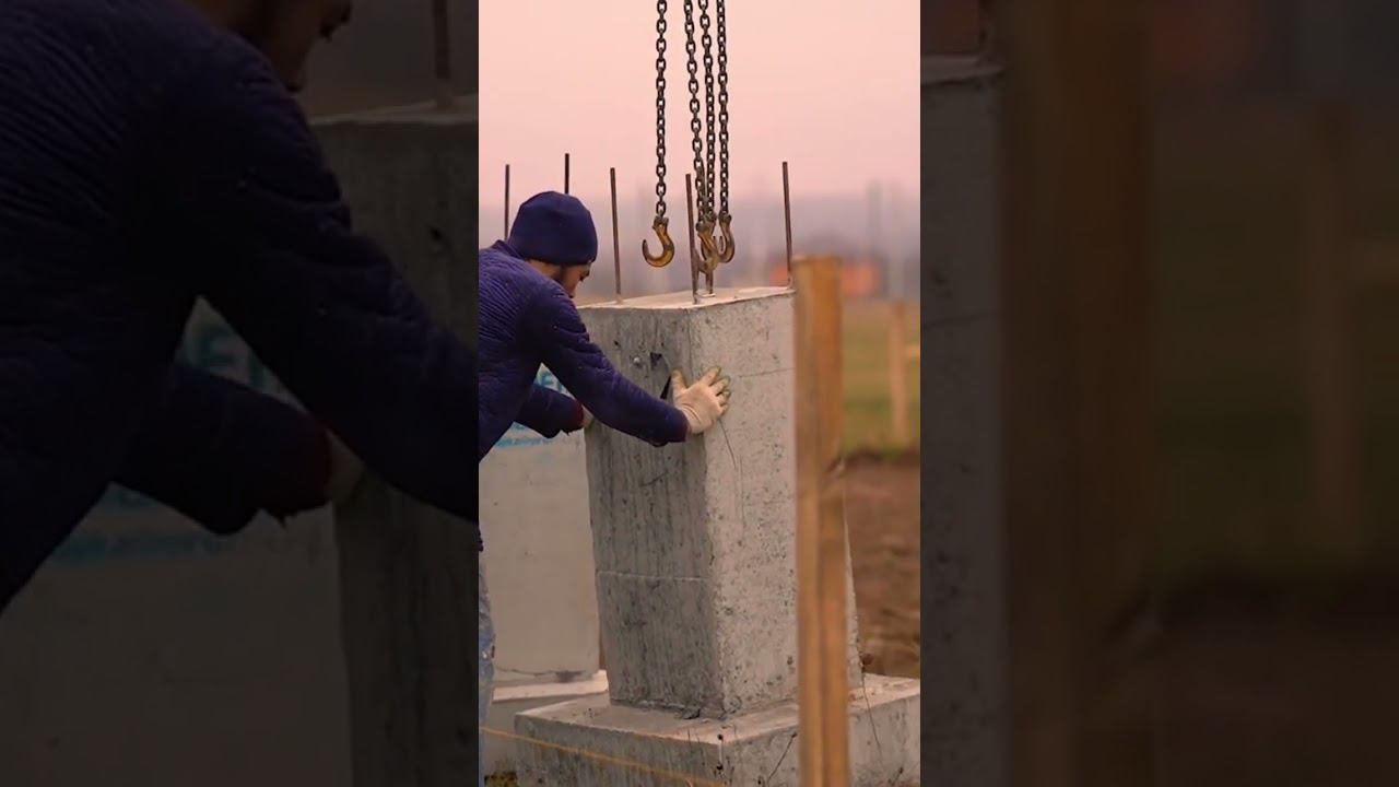 Фундамент столбчатого типа. смотреть онлайн