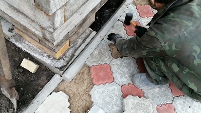 укладываем брусчатку сами смотреть онлайн